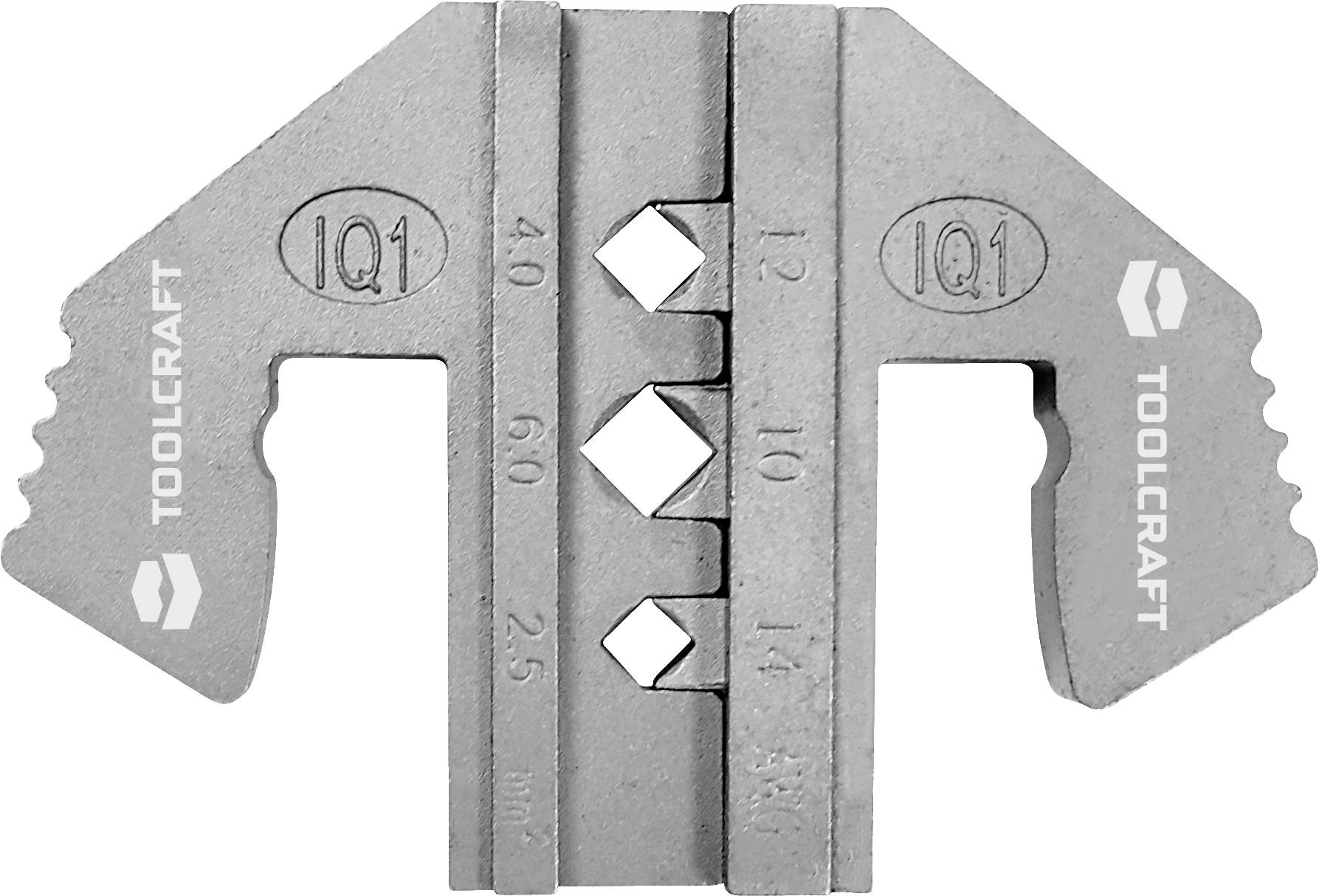 Matryca do zaciskarki TOOLCRAFT TO-7760502, 2.5 do 6 mm² - obrazek 1