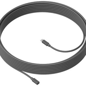 Kabel głośnikowy konferencyjny Logitech Logitech MeetUp – Mikrofonverlängerungskabel, czarny Kabel głośnikowy konferencyjny Logitech Logitech MeetUp – Mikrofonverlängerungskabel, czarny