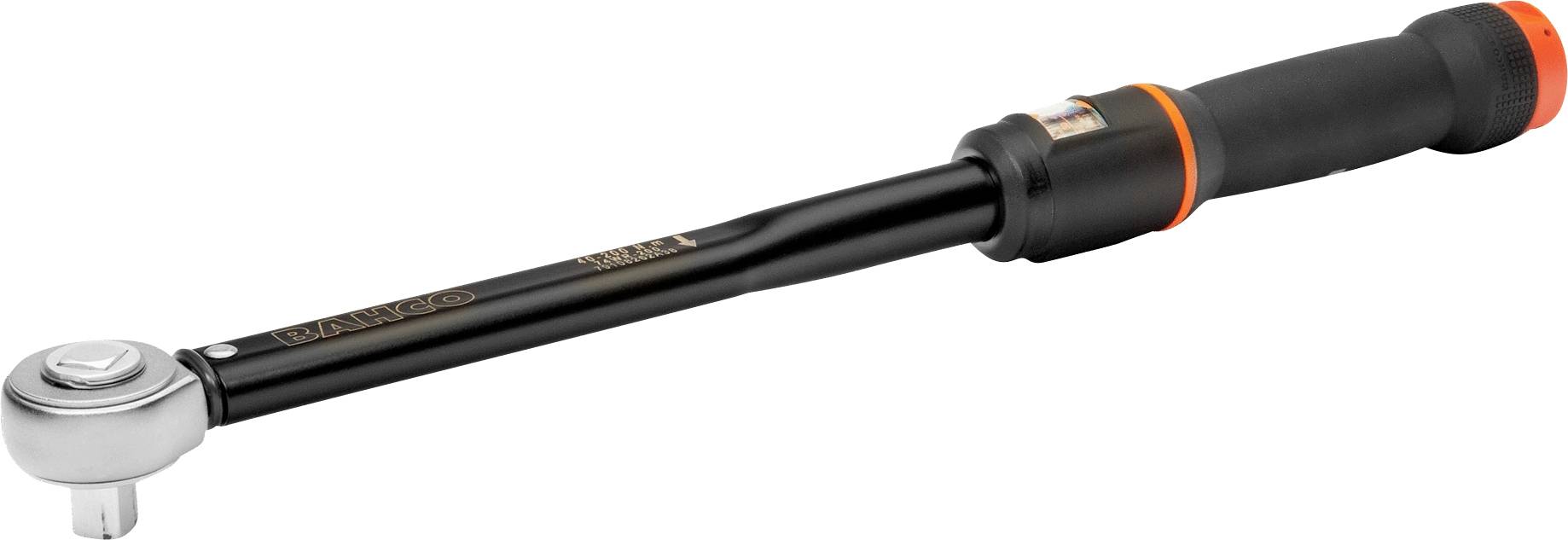 Bahco 74WR-200 Klucz dynamometryczny z grzechotką, z gniazdem nasadowym, wyłączany 1/2" (12.5 mm) 40 - 200 Nm - obrazek 1