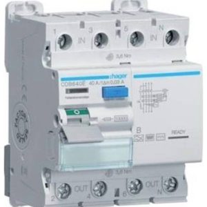Hager CDB640E Wyłącznik różnicowoprądowy 40 A 230 V, 400 V Hager CDB640E Wyłącznik różnicowoprądowy 40 A 230 V, 400 V