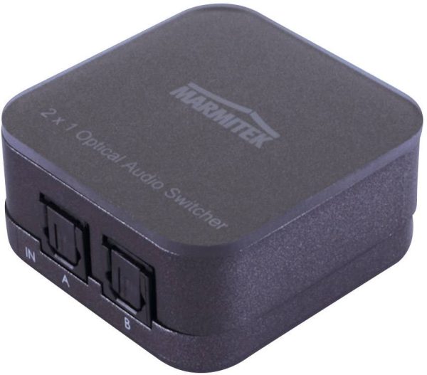 Przełącznik, switch audio toslink Marmitek TS 21, 2 Porty, N/A