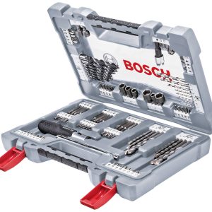 Bosch Accessories 2608P00236 105 szt. Zestaw wierteł i bitów metal, kamień, beton, drewno, wyrób kamieniarski 2 mm, 2.5