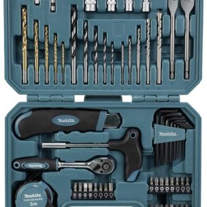 Makita E-15095 60 szt. Zestaw wierteł i bitów metal, kamień, beton, drewno, wyrób kamieniarski 3 mm, 4 mm, 5 mm, 6 mm, 8 Makita E-15095 60 szt. Zestaw wierteł i bitów metal, kamień, beton, drewno, wyrób kamieniarski 3 mm, 4 mm, 5 mm, 6 mm, 8