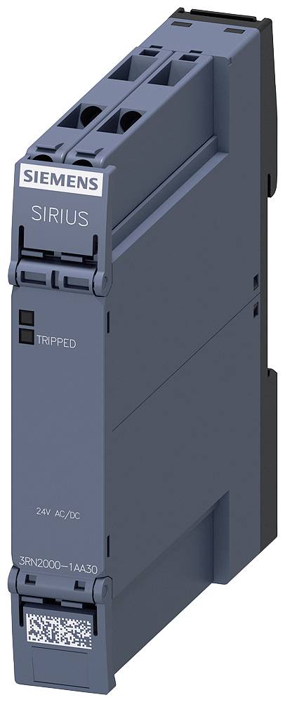 Siemens Przekaźnik termistorowy do ochrony silnika 24 V DC/AC 1 zestyk przełączny 1 szt. 3RN2000-1AA30 kontrola temperat