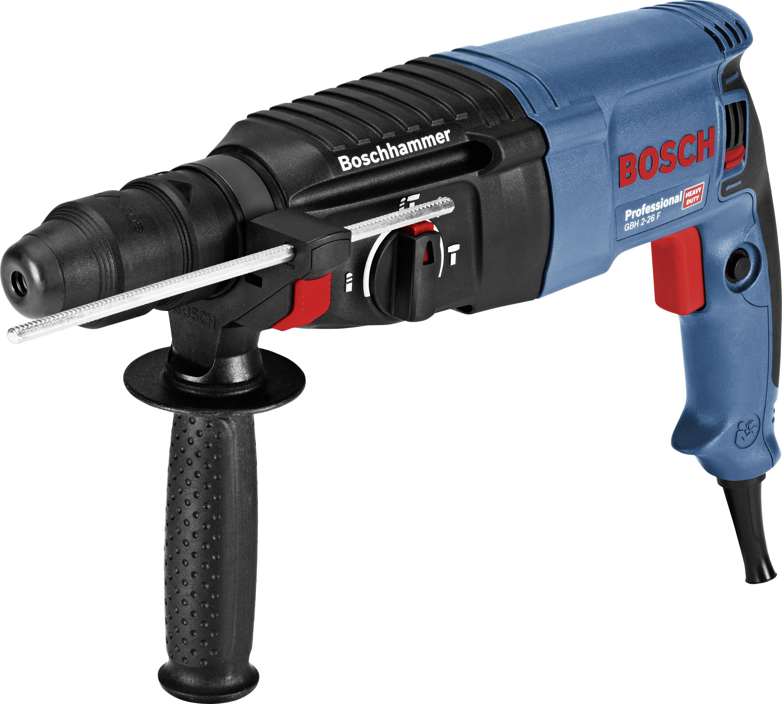 Młot udarowo-obrotowy Bosch Professional GBH 2-26 F, 830 W, 230 V, SDS-Plus, zaw. walizkę, dystrybucja niemiecka - obrazek 1