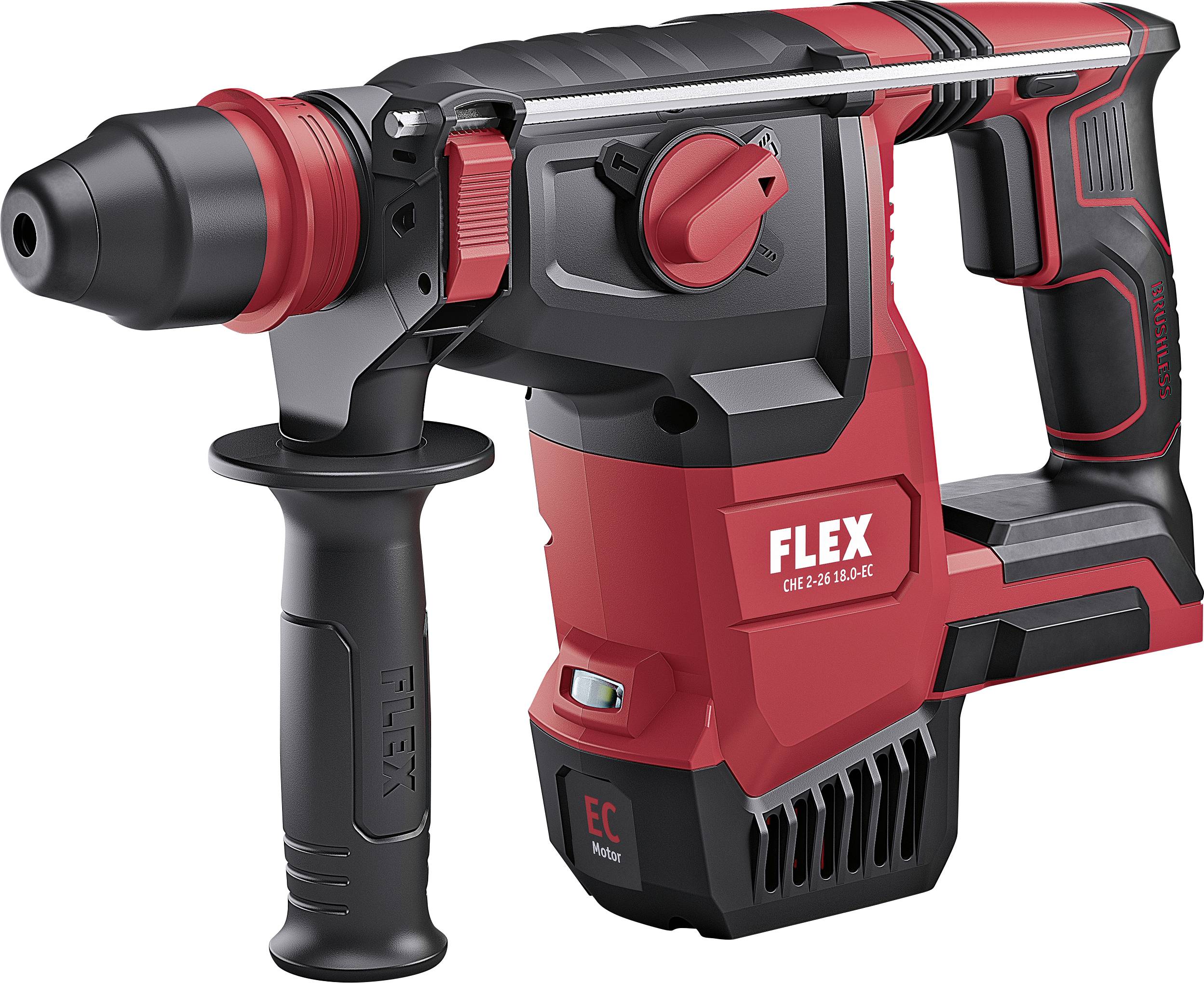 Flex CHE 2-26 18.0-EC C SDS-Plus-Młotowiertarka akumulatorowa 5 Ah, 8 Ah bez akumulatora - obrazek 1