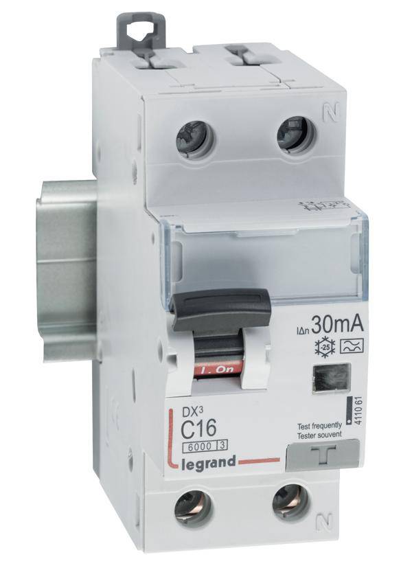 Wyłącznik różnicowoprądowy/automatyczny Legrand 411061 16 A 230 V/AC - obrazek 1