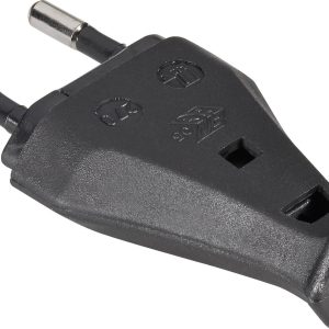 Wtyczka sieciowa Euro 852/sw/C230 V/AC / 2,5 A, czarna Wtyczka sieciowa Euro 852/sw/C230 V/AC / 2,5 A, czarna