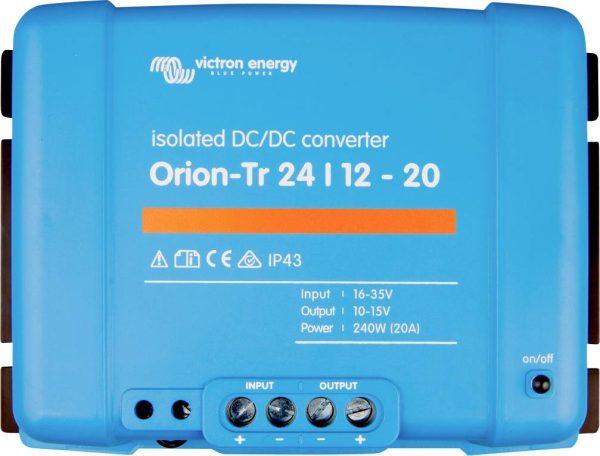 Przetwornica samochodowa Victron Energy ORI241240110 Orion 24/12-30A Isoliert 360 W