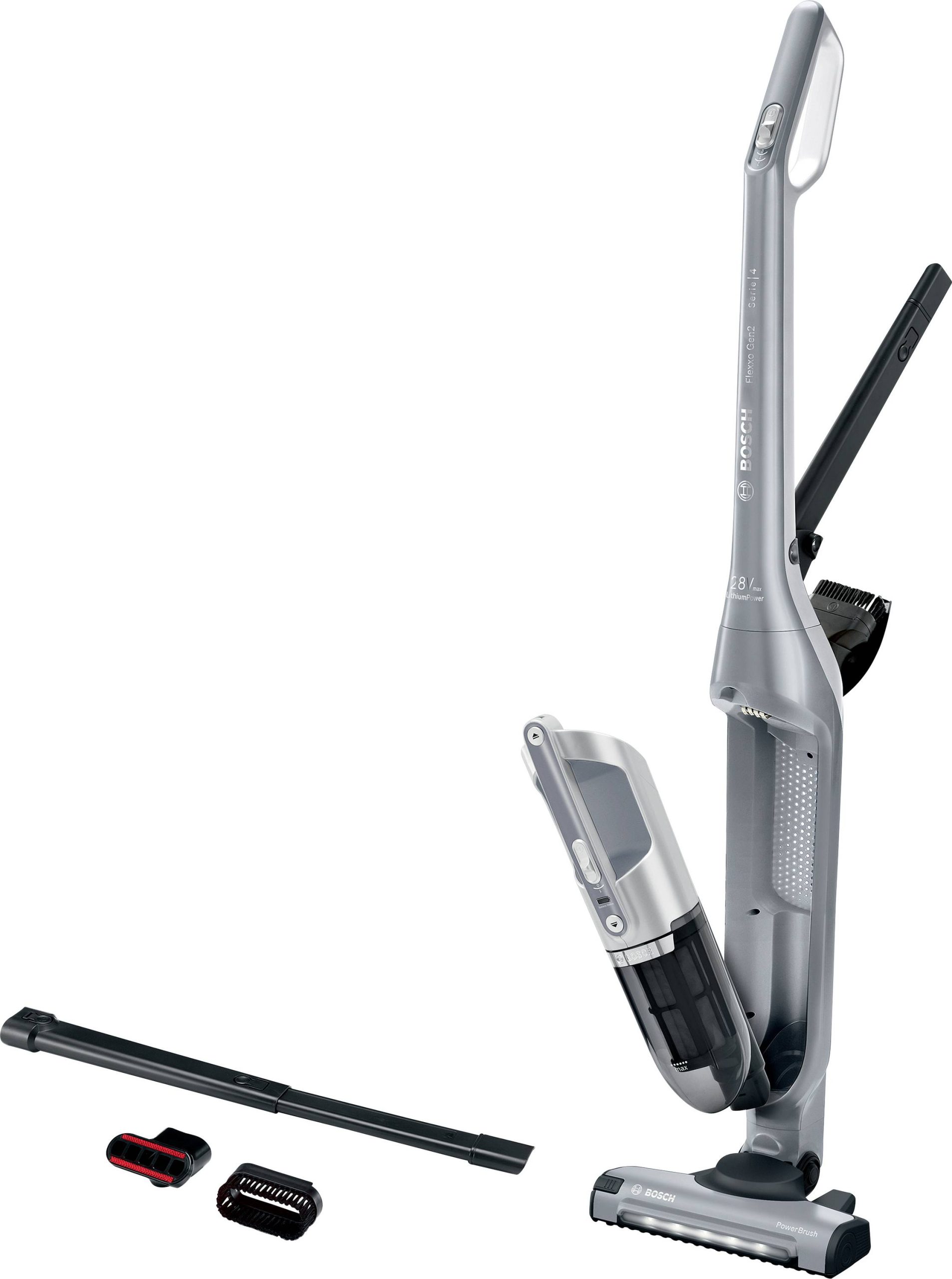 Bosch Akkustaubsauger 28,0V "2in1" Flexxo Gen2 Serie 4 concrete silver Odkurzacz bezworkowy - obrazek 1