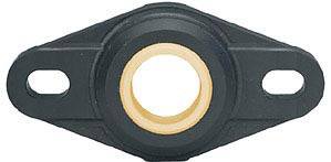Łożysko ślizgowe kołnierzowe igus EFOM-08 Średnica otworu 8 mm Dystans otworów 31 mm
