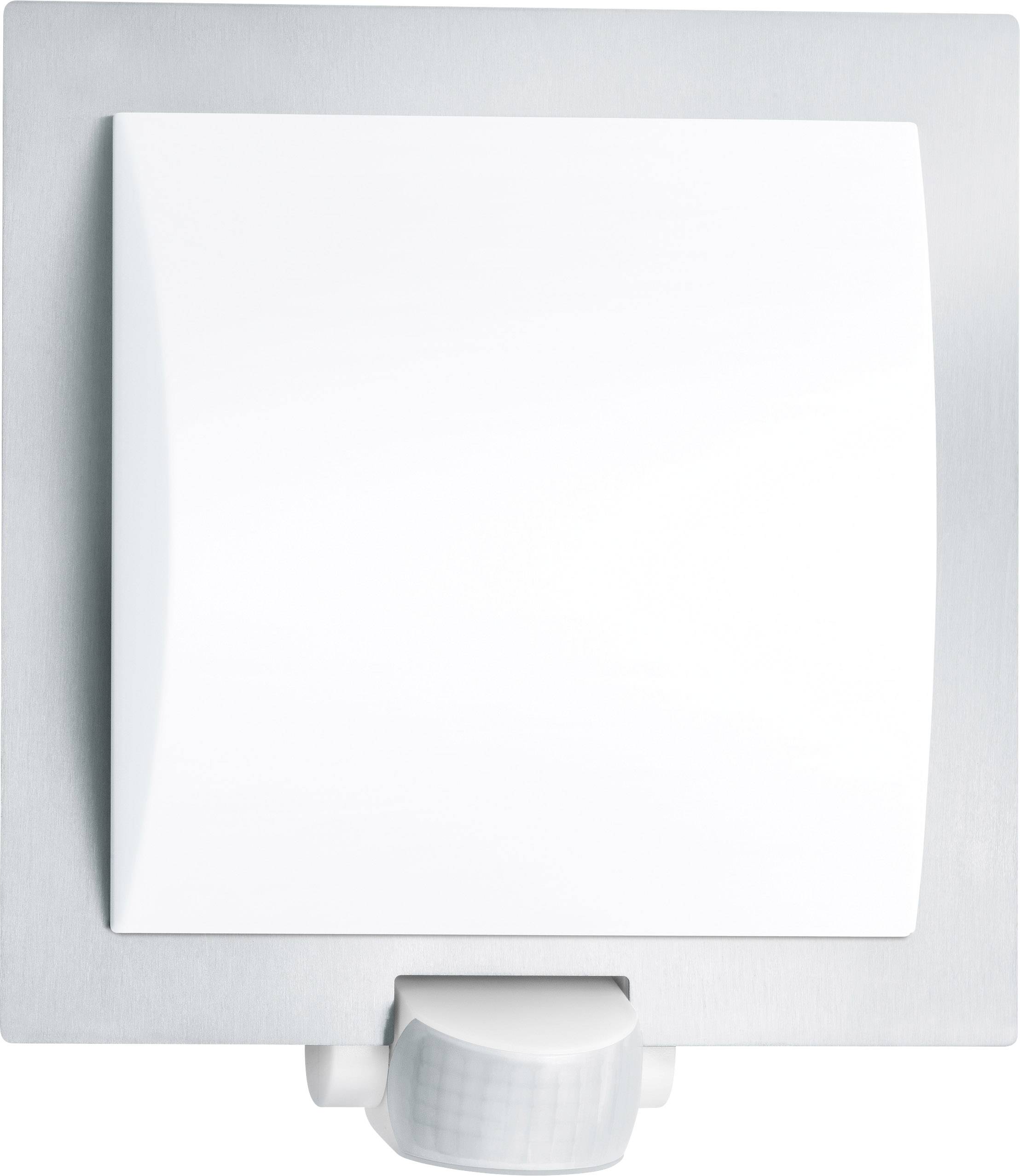 Zewnętrzna lampa ścienna z czujnikiem ruchu Steinel AUSSENLEUCHTE L 20 S EDELSTAHL 566814 60 W IP44 - obrazek 1