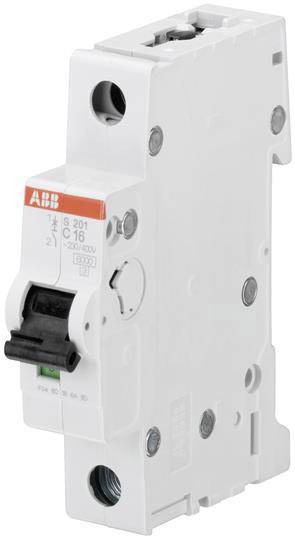 ABB 2CDS251001R0064 S201-C6 Wyłącznik automatyczny 1-fazowy 1 styk 6 A 230 V - obrazek 1