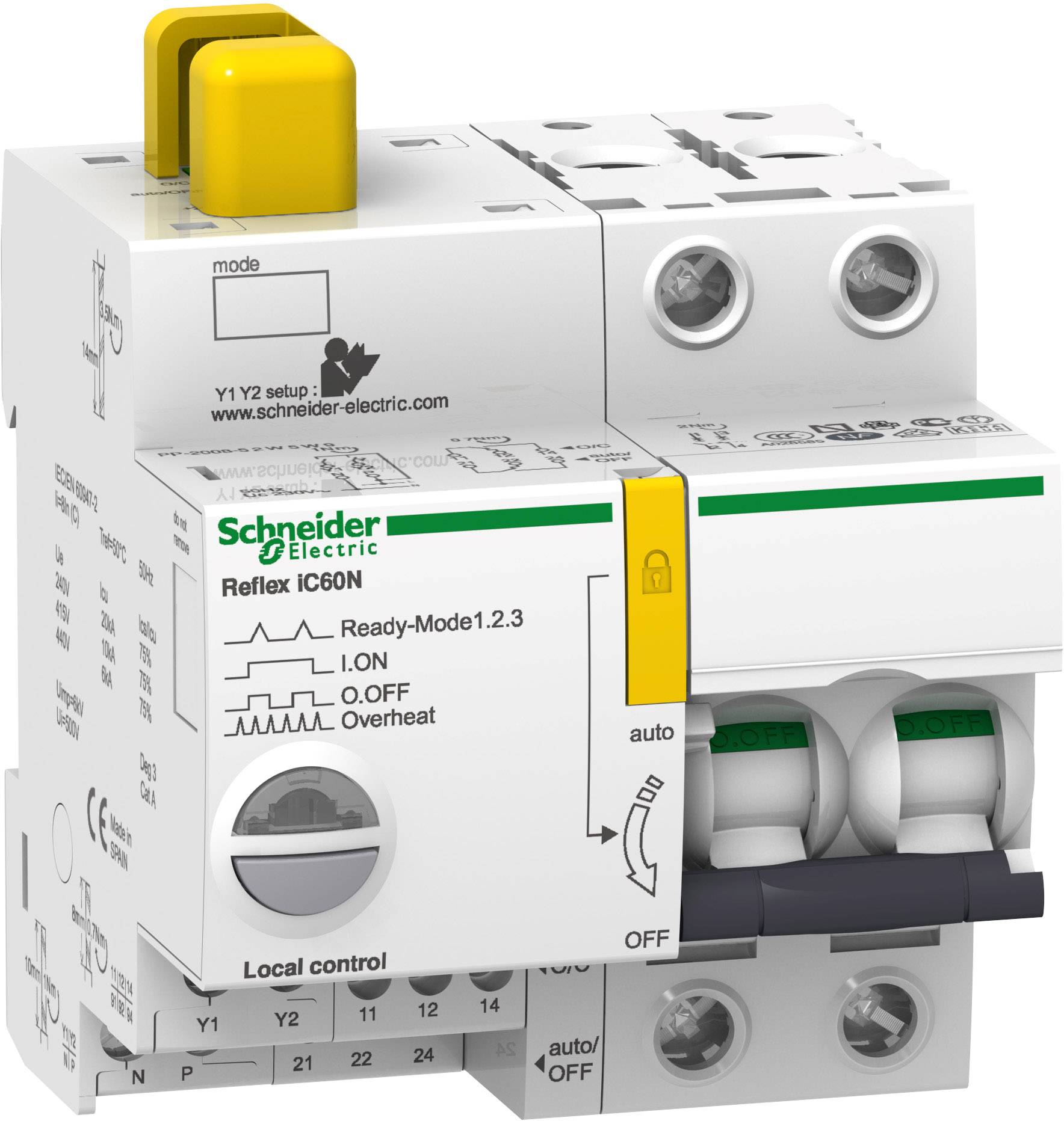 Schneider Electric A9C62216 A9C62216 Wyłącznik automatyczny 16 A 230 V - obrazek 1