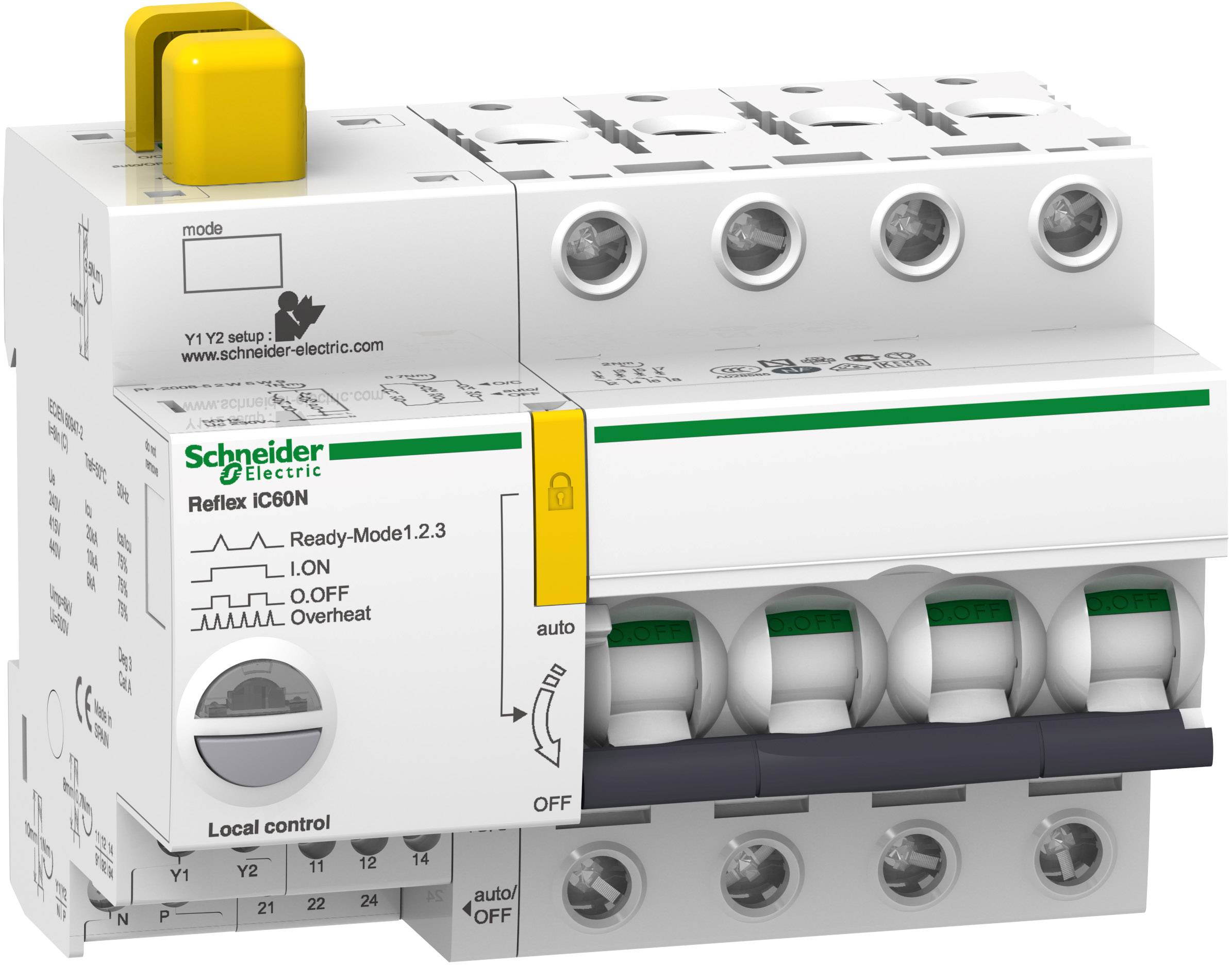 Schneider Electric A9C62410 A9C62410 Wyłącznik automatyczny 10 A 230 V - obrazek 1