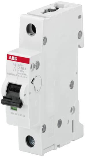 Wyłącznik automatyczny ABB S201-Z4 2CDS251001R0338, 1 styk - obrazek 1
