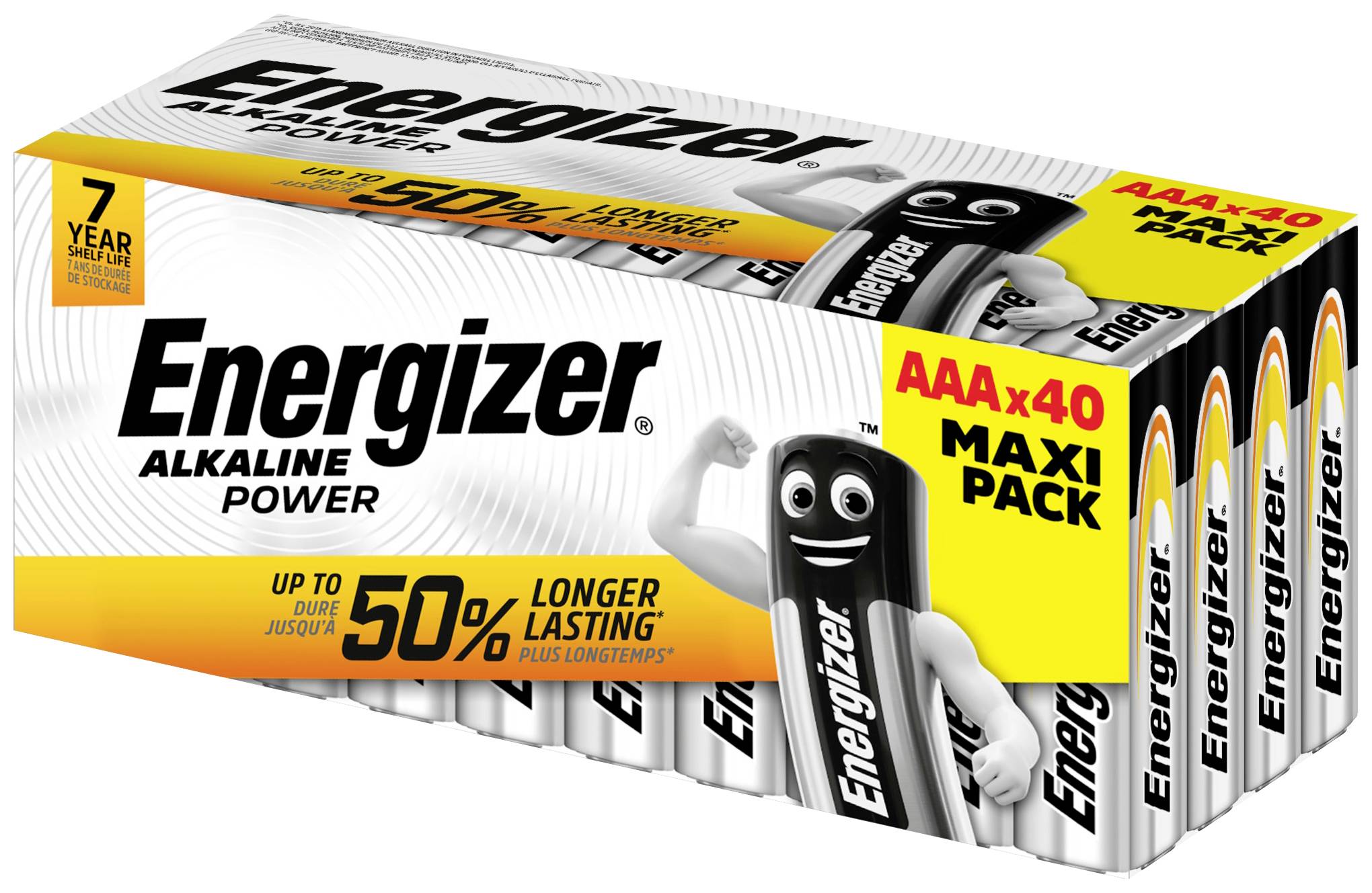 Bateria AAA/R03 Energizer Power 1.5 V 40 szt. - obrazek 1