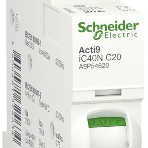 Schneider Electric A9P54620 Wyłącznik automatyczny 20 A 230 V Schneider Electric A9P54620 Wyłącznik automatyczny 20 A 230 V