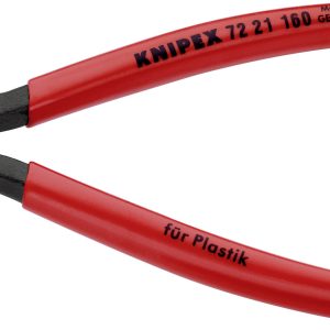 Szczypce tnące, boczne do tworzyw sztucznych Knipex 72 21 160, 228 mm, do warsztatu Szczypce tnące, boczne do tworzyw sztucznych Knipex 72 21 160, 228 mm, do warsztatu