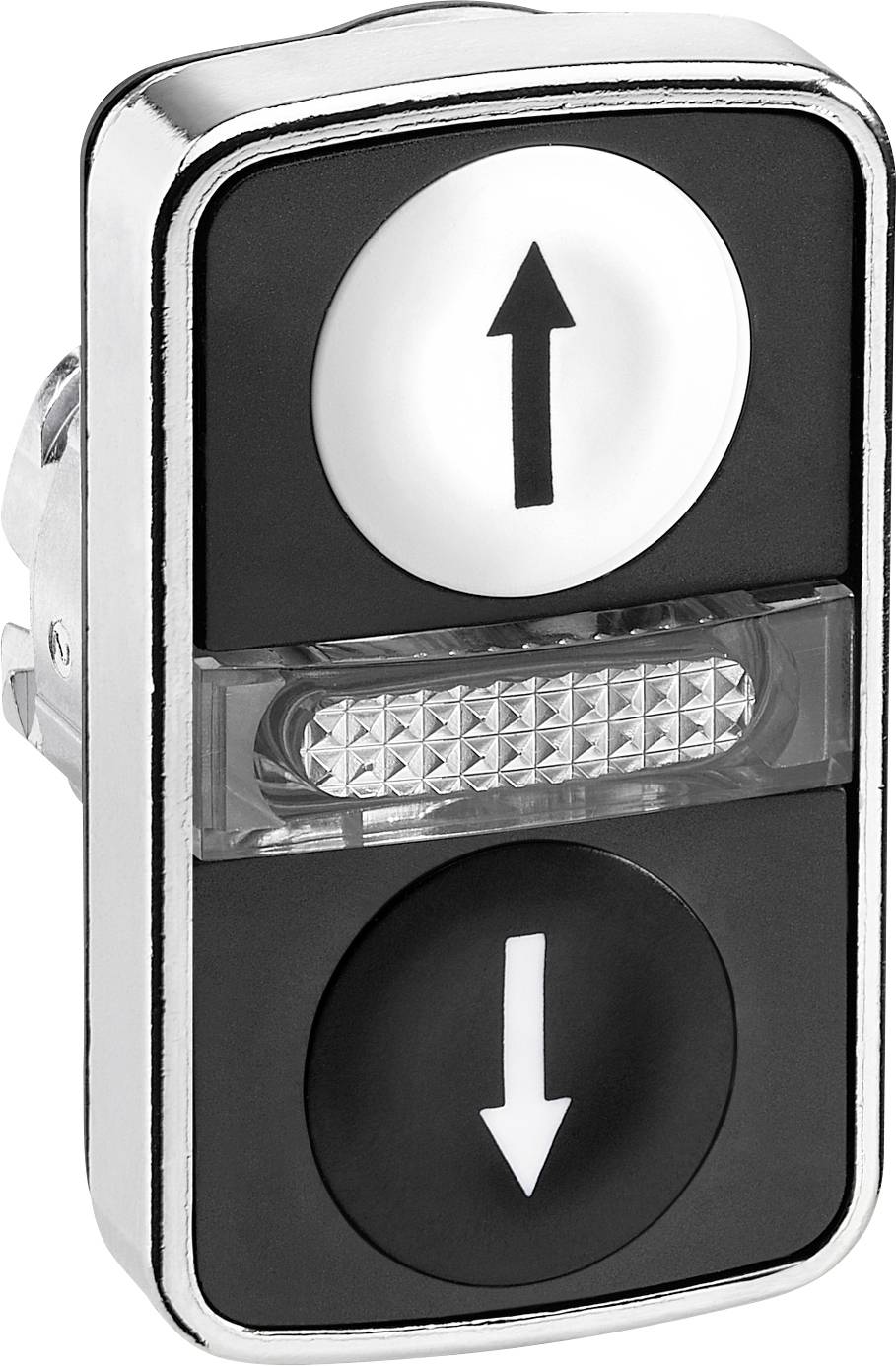 Schneider Electric ZB4BW7A1724 ZB4BW7A1724 Element czołowy dla przycisku podświetlanego resetowalny (Ø) 22 mm ↑/↓ chrom - obrazek 1