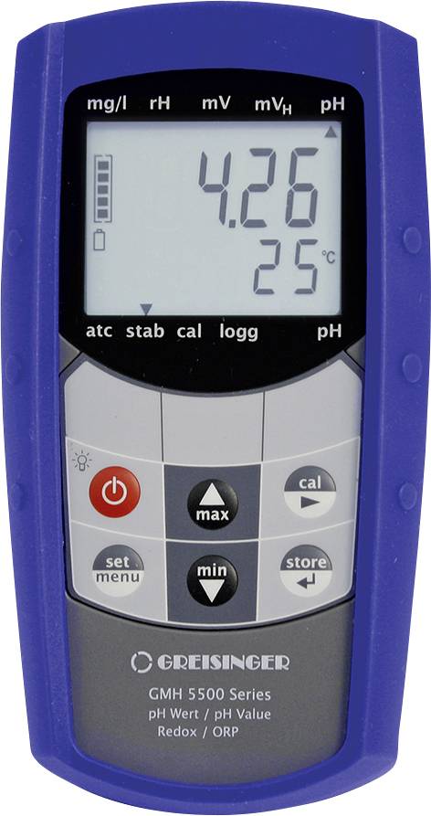 Urządzenie pomiarowe wielofunkcyjne Greisinger GMH5530-G135, wartość pH, temperatura, redox (ORP)