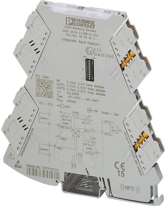 Phoenix Contact MINI MCR-2-UNI-UI-2UI 2905026 1 szt.