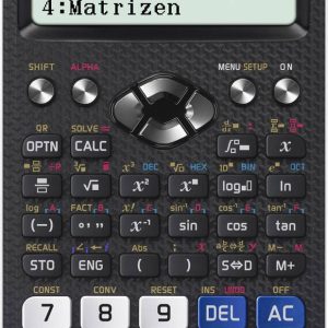 Casio FX-991DE X Kalkulator techniczny, naukowy czarny Wyświetlacz: 12 energią słoneczną, bateryjne (S x W x G) 77 x 11 Casio FX-991DE X Kalkulator techniczny, naukowy czarny Wyświetlacz: 12 energią słoneczną, bateryjne (S x W x G) 77 x 11