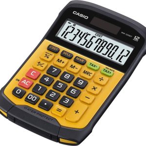 Casio WM-320MT Kalkulator stołowy żółty, czarny Wyświetlacz: 12 energią słoneczną, bateryjne (S x W x G) 145 x 36 x 195 Casio WM-320MT Kalkulator stołowy żółty, czarny Wyświetlacz: 12 energią słoneczną, bateryjne (S x W x G) 145 x 36 x 195