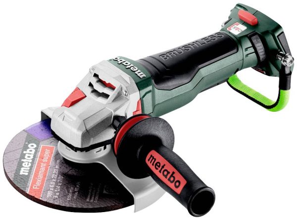 Akumulatorowa szlifierka kątowa Metabo WPBA 18 LTX BL 15-180 Quick DS 601746840