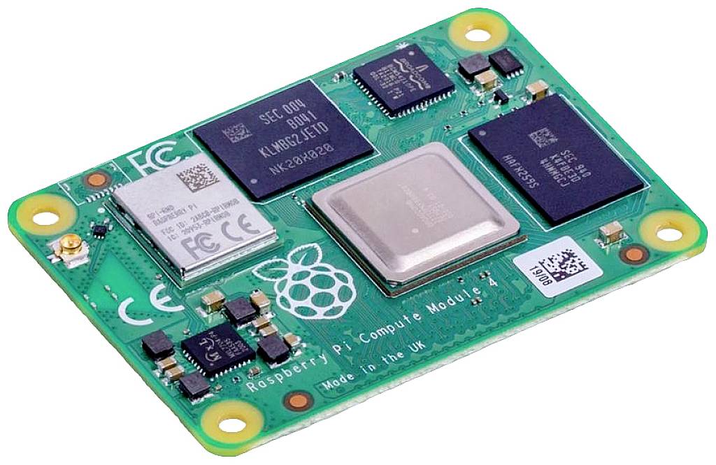 Raspberry Pi® Compute Modul 4 CM4104008 (4 GB RAM / 8 GB eMMC / ) 4 x 1.5 GHz - obrazek 1