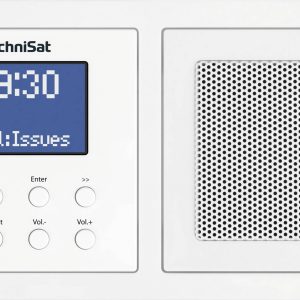 Radio do zabudowy TechniSat UP 1 DAB+, fale metrowe (VHF) biały