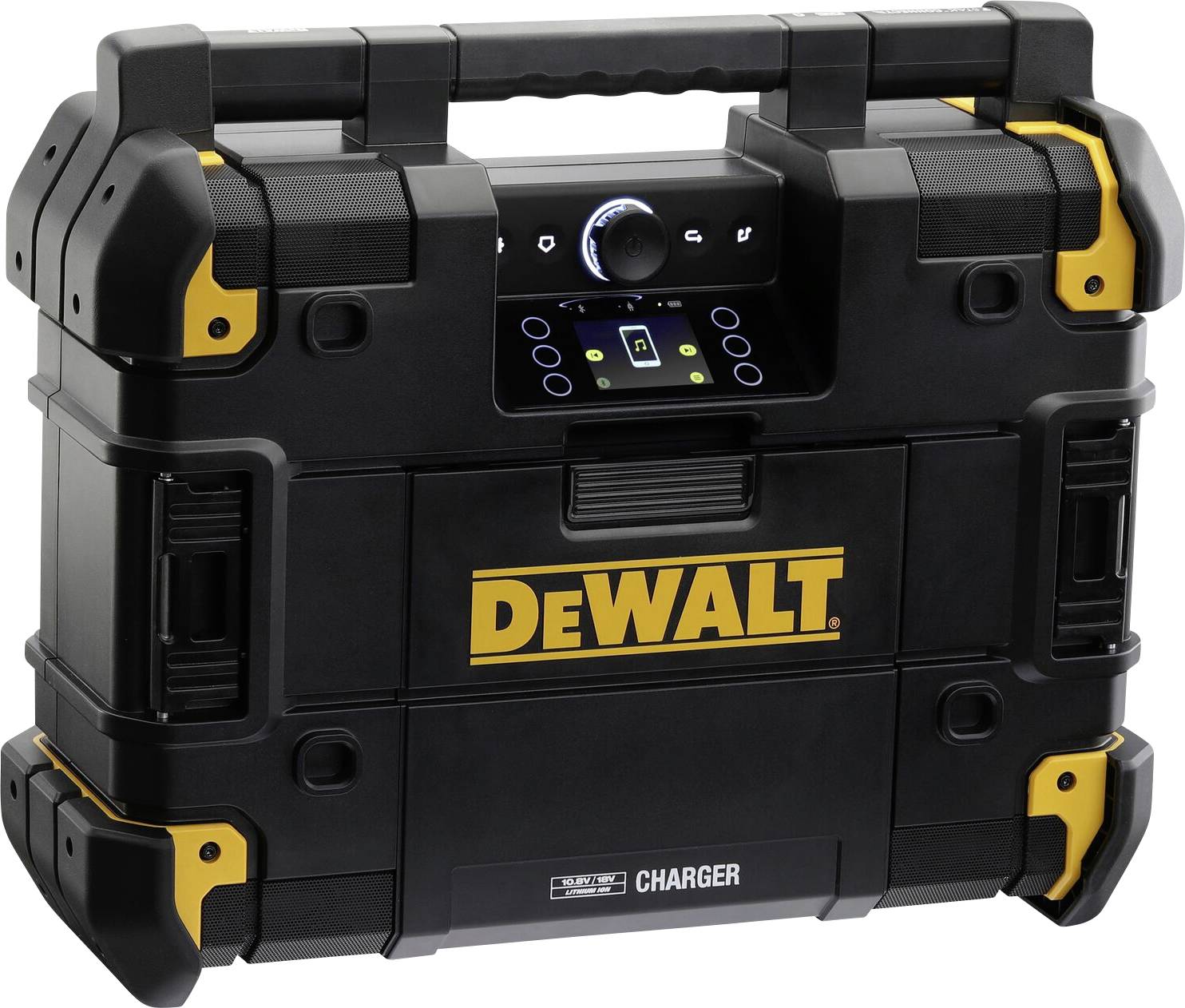 Radio na budowę DEWALT DWST1-81078-QW FM, DAB+, AM wstrząsoodporny, pyłoszczelny, ochrona przeciwbryzgowa, Funkcja power - obrazek 1