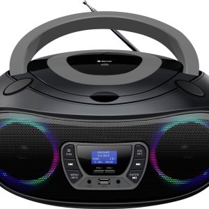 Radio-CD Denver TDB-212GR DAB+, DAB, FM czarny, szary Radio-CD Denver TDB-212GR DAB+, DAB, FM czarny, szary
