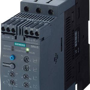 Siemens 3RW4036-1BB04 3RW40361BB04 Soft-start Moc silnika przy 400 V 22 kW 480 V Natężenie znamionowe 45 A Siemens 3RW4036-1BB04 3RW40361BB04 Soft-start Moc silnika przy 400 V 22 kW 480 V Natężenie znamionowe 45 A