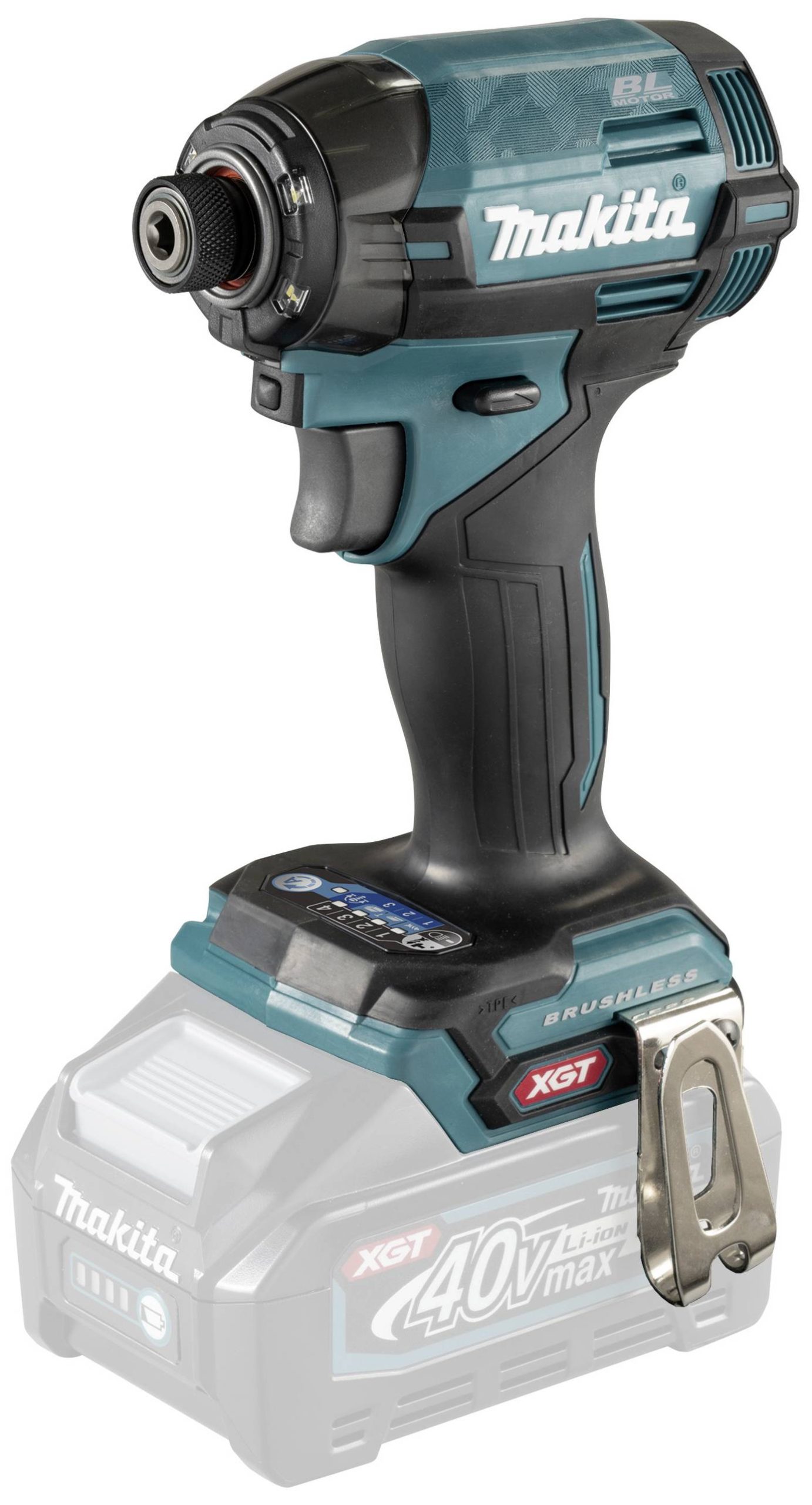 Makita TD002GZ01 TD002GZ01 Wkrętarka udarowa akumulatorowa 220 Nm 40 V Ilość dołączonych baterii 0 bez akumulatora, bez - obrazek 1