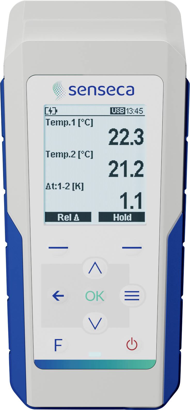 Senseca PRO 135.2 Termometr -220 - +1768 °C Rodzaj czujnika K, J, N, S, T, E, B, R - obrazek 1