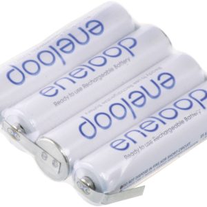 Pakiet akumulatorów AAA, NiMH Panasonic eneloop Reihe F1x4, Ilość ogniw: 4, 4.8 V, 750 mAh, Z-końcówka do lutowania Pakiet akumulatorów AAA, NiMH Panasonic eneloop Reihe F1x4, Ilość ogniw: 4, 4.8 V, 750 mAh, Z-końcówka do lutowania