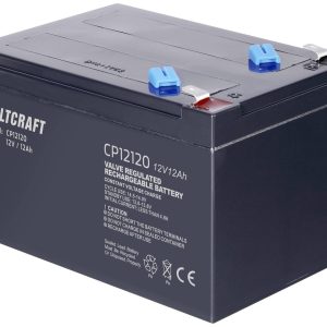 Akumulator ołowiowy VOLTCRAFT CE12V/12Ah VC-12713990, AGM, 12 V, 12 Ah Akumulator ołowiowy VOLTCRAFT CE12V/12Ah VC-12713990, AGM, 12 V, 12 Ah