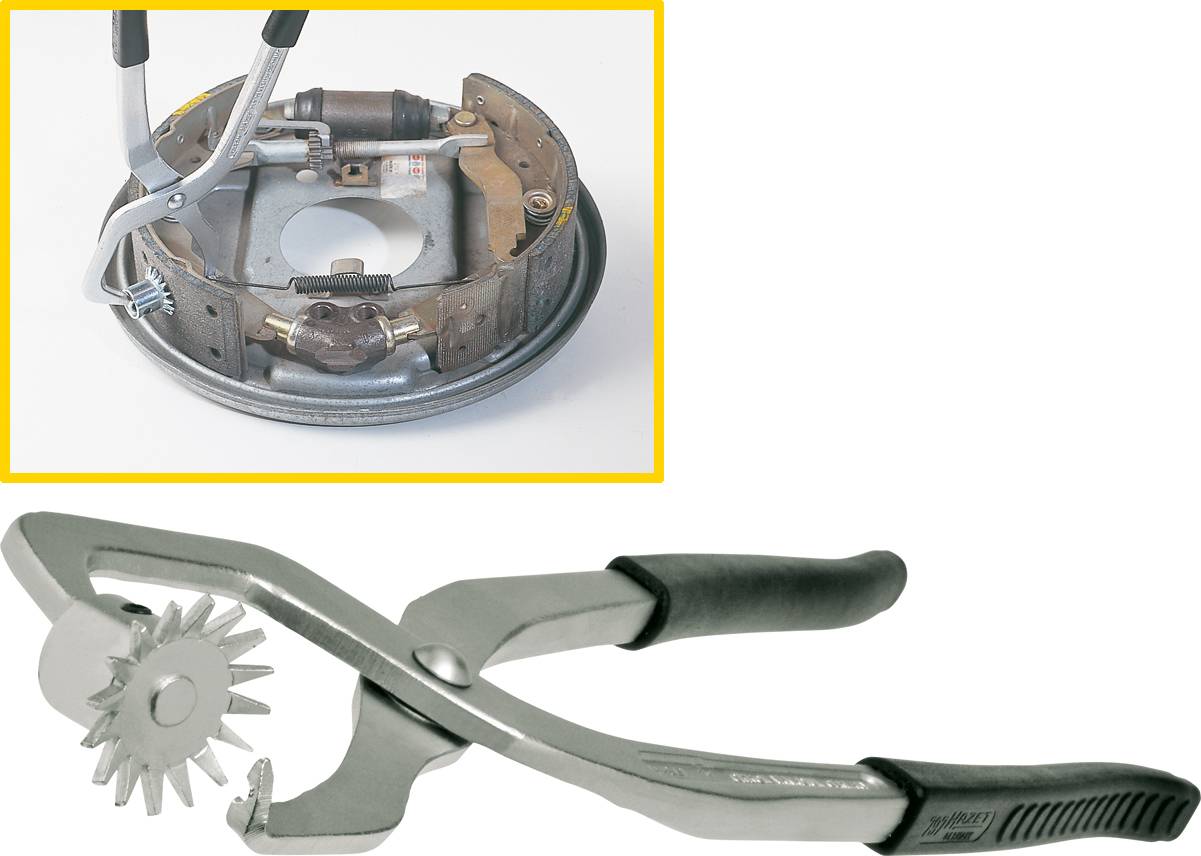 Szczypce do sprężyn hamulcowych Hazet 797 317 mm 1 szt. - obrazek 1