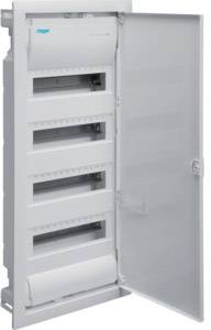 Skrzynka rozdzielcza Hager, 4 x 12 miejsc montażowych, 34811 x 99 mm Skrzynka rozdzielcza Hager, 4 x 12 miejsc montażowych, 34811 x 99 mm