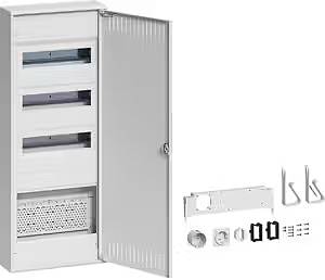 Mały dystrybutor z wyposażeniem Hager VA603NWH VA603NWH, 305 mm x 765 mm , 1 szt. Mały dystrybutor z wyposażeniem Hager VA603NWH VA603NWH, 305 mm x 765 mm , 1 szt.