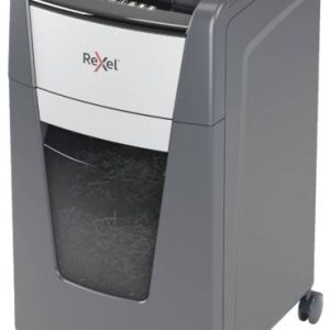 Rexel Optimum AutoFeed+ 225M Niszczarka 225 ark. Mikronacięcia 2 x 15 mm P-5 60 l Niszczy także spinacze do papieru, zsz Rexel Optimum AutoFeed+ 225M Niszczarka 225 ark. Mikronacięcia 2 x 15 mm P-5 60 l Niszczy także spinacze do papieru, zsz