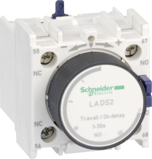 Blok przekaźnika czasowego Schneider Electric LADS2, 1.00 – 30.00 s, 1 szt.