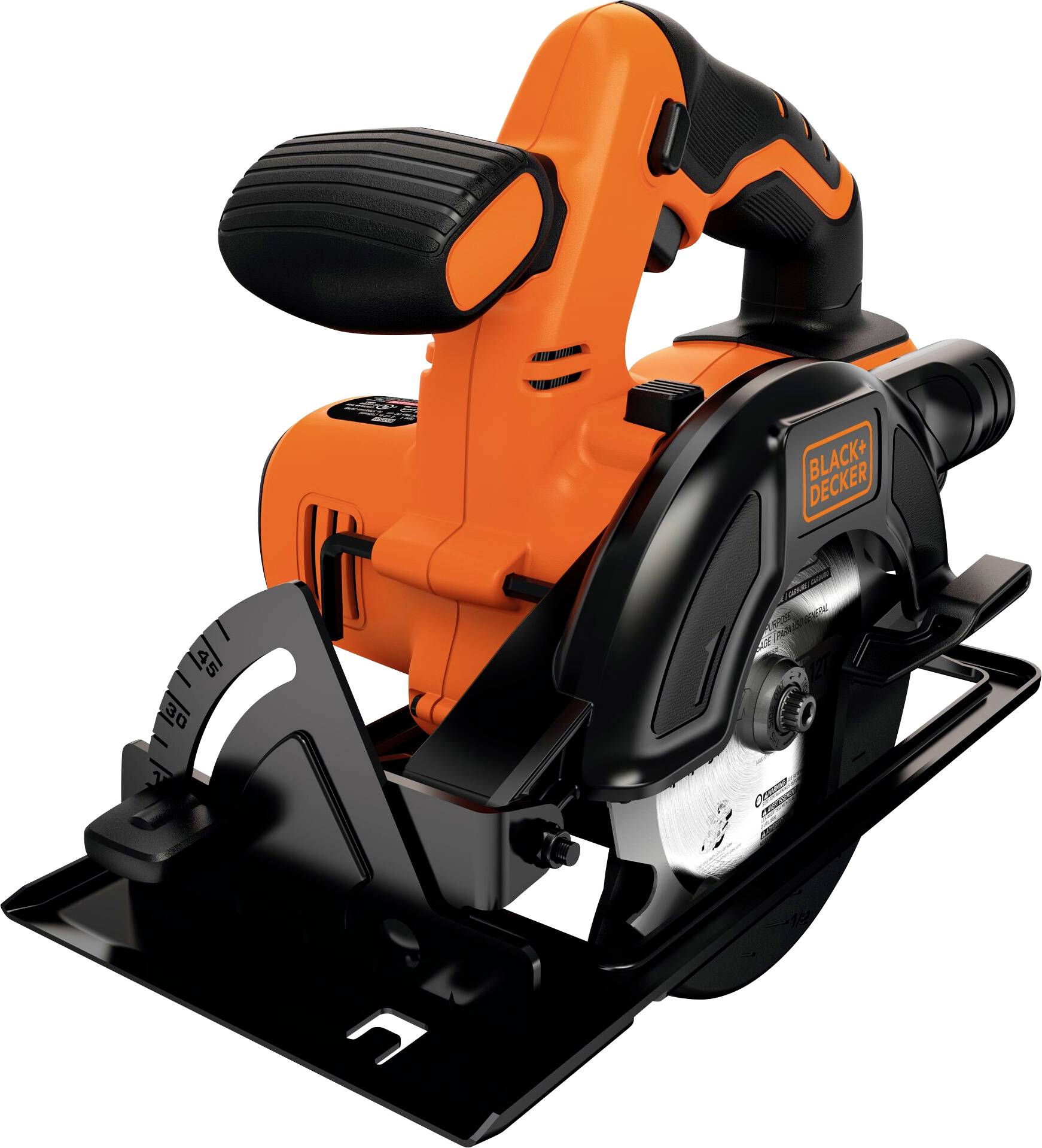 Piła tarczowa akumulatorowa Black & Decker 18 V Głębokośc cięcia maks. (90°) 43 mm - obrazek 1
