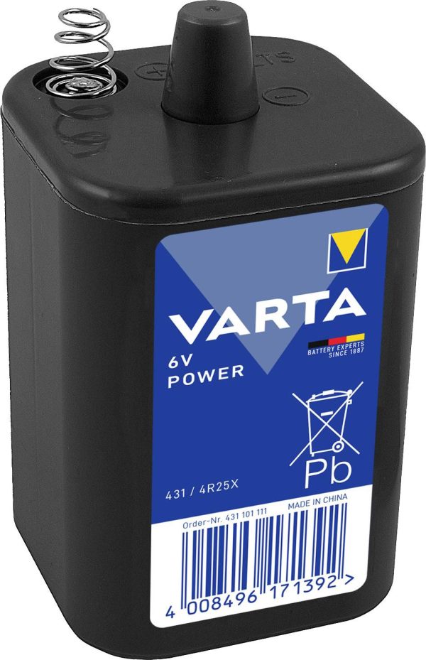 Bateria 4R25 Varta 431101111, 6 V, 8500 mAh, cynkowo-węglowe, Styk spężynowy, 1 szt.