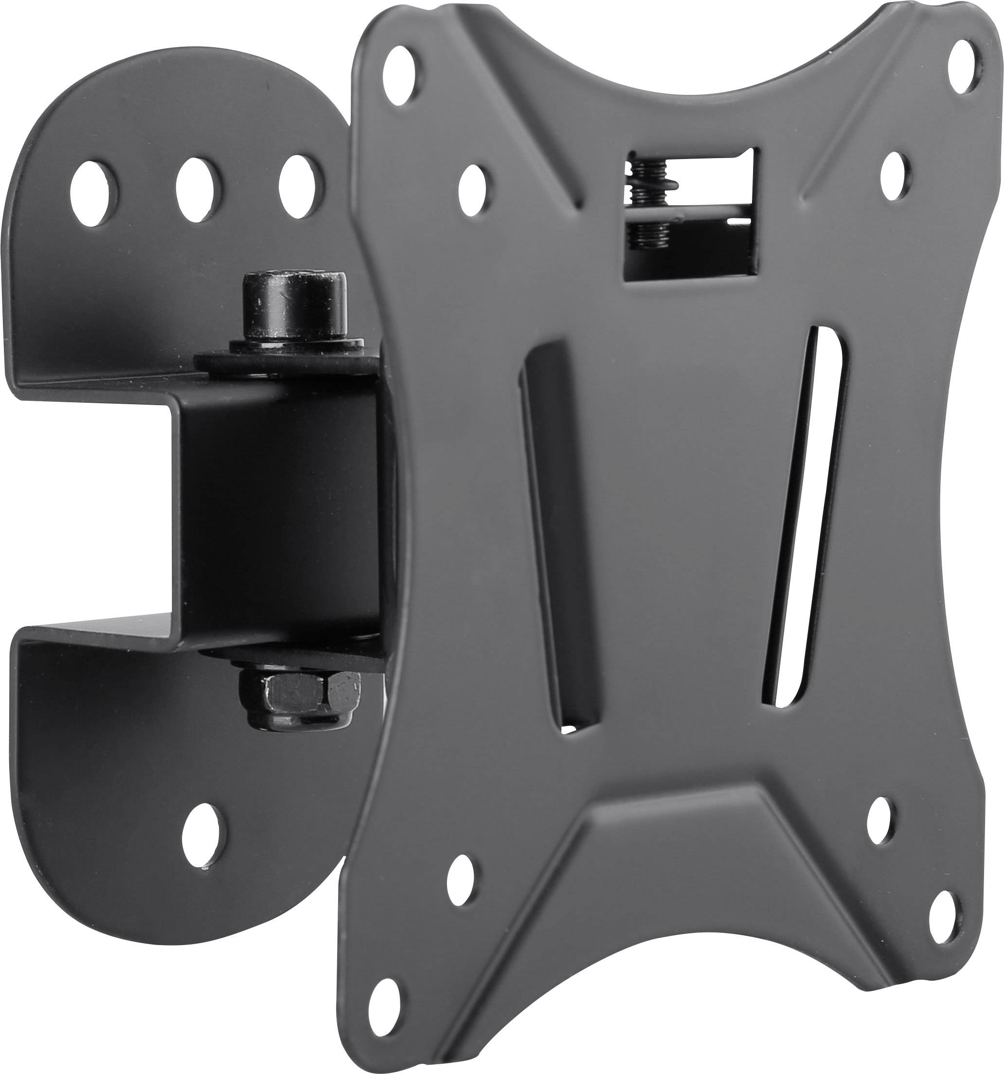 SpeaKa Professional Uchwyt ścienny do monitora SP-6012040 1 Wyświetlacz 33,0 cm (13") - 68,6 cm (27") czarny Uchylny, Pr - obrazek 1