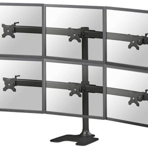 Neomounts FPMA-D700DD6 Uchwyt do monitora, stołowy 25,4 cm (10″) – 68,6 cm (27″) Obrotowy, Przenośny, Uchylny, z regulow Neomounts FPMA-D700DD6 Uchwyt do monitora, stołowy 25,4 cm (10″) – 68,6 cm (27″) Obrotowy, Przenośny, Uchylny, z regulow