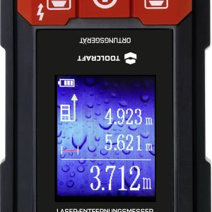 Lokalizator z dalmierzem laserowym TOOLCRAFT LDM D30 TO-6994572 1 szt. Lokalizator z dalmierzem laserowym TOOLCRAFT LDM D30 TO-6994572 1 szt.