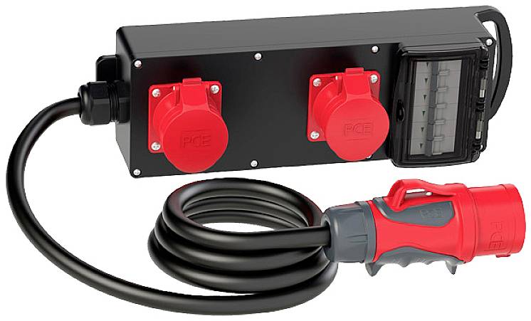 Tablica rozdzielcza PCE 9441201, 400V, 32A, IP44 - obrazek 1