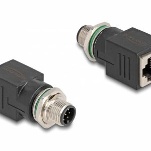 adapter M12, RJ45 Delock 60063 60063, 0 mm, 1 szt. adapter M12, RJ45 Delock 60063 60063, 0 mm, 1 szt.
